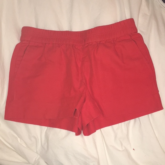 JCrew Pull on Boardwalk shorts dark coral - Picture 1 of 2